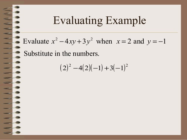 Simplifying Expressions