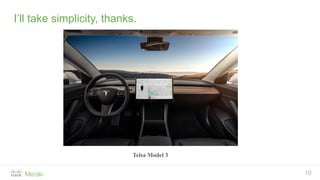 I’ll take simplicity, thanks.
10
Telsa Model 3
 