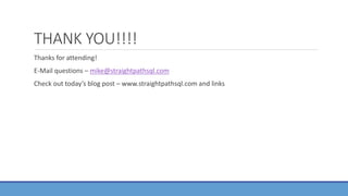 Simplifying sql server upgrades | PPTX