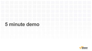 5 minute demo
 