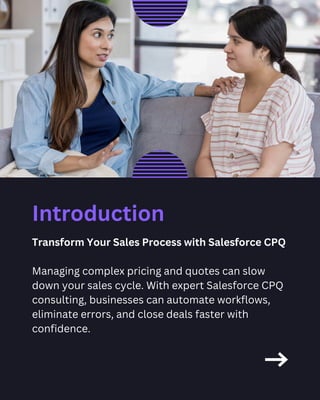 Transform Your Sales with Expert Salesforce CPQ Consulting | PDF