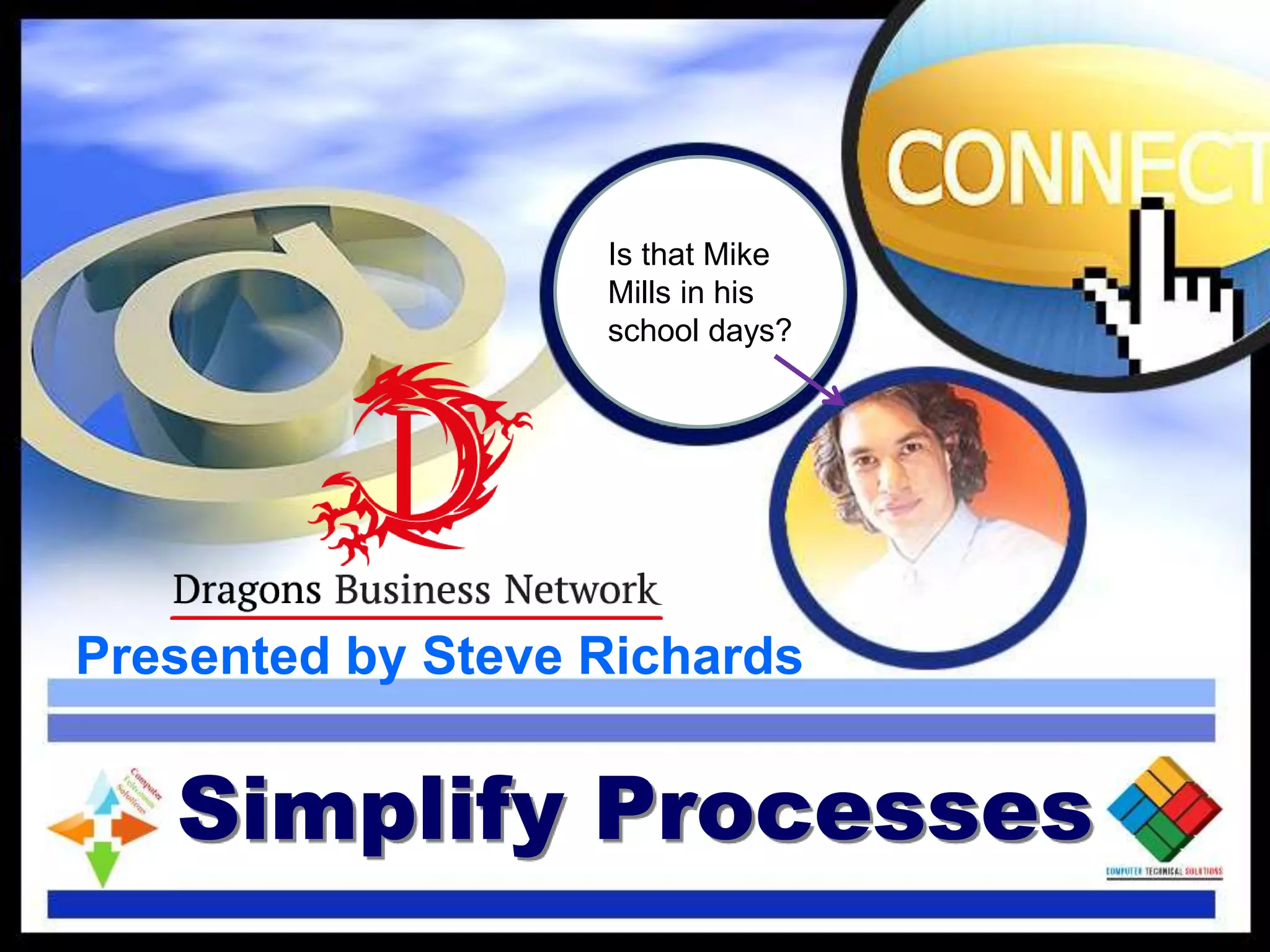 Simplify processes | PPT