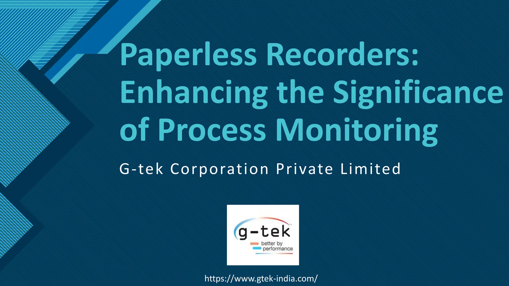 Simplify your Recording Needs with Digital Paperless Recorder - Gtek ...