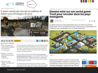 SimplonMars | Jeudi 7 mai 2015
 