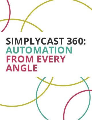 SimplyCast 360:
Automation
From Every
Angle

 