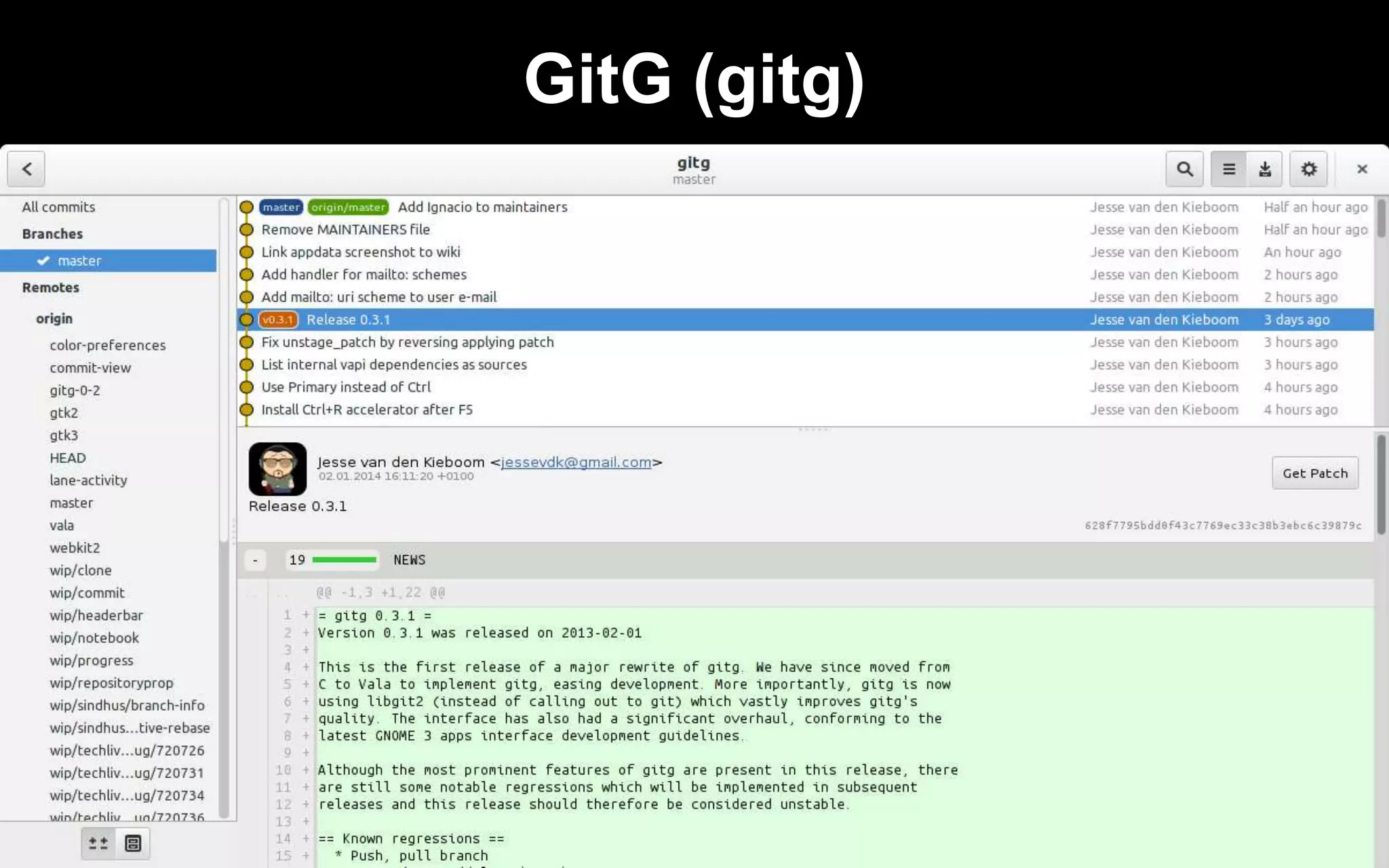 GitG (gitg)
 