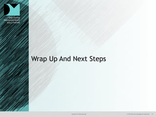 @jamet123 #decisionmgt © 2016 Decision Management Solutions 41
Wrap Up And Next Steps
 