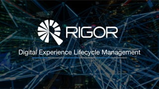 Digital Experience Lifecycle Management
 