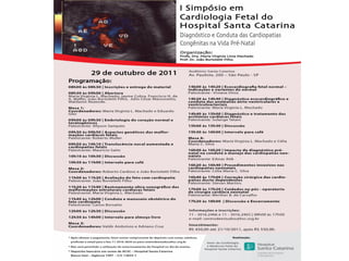 Simposio de Cardiología Fetal en Brasil