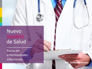 Nuevo
Focus en
enfermedades
infecciosas
modelo
de Salud
MD. Guillermo Grosso
 