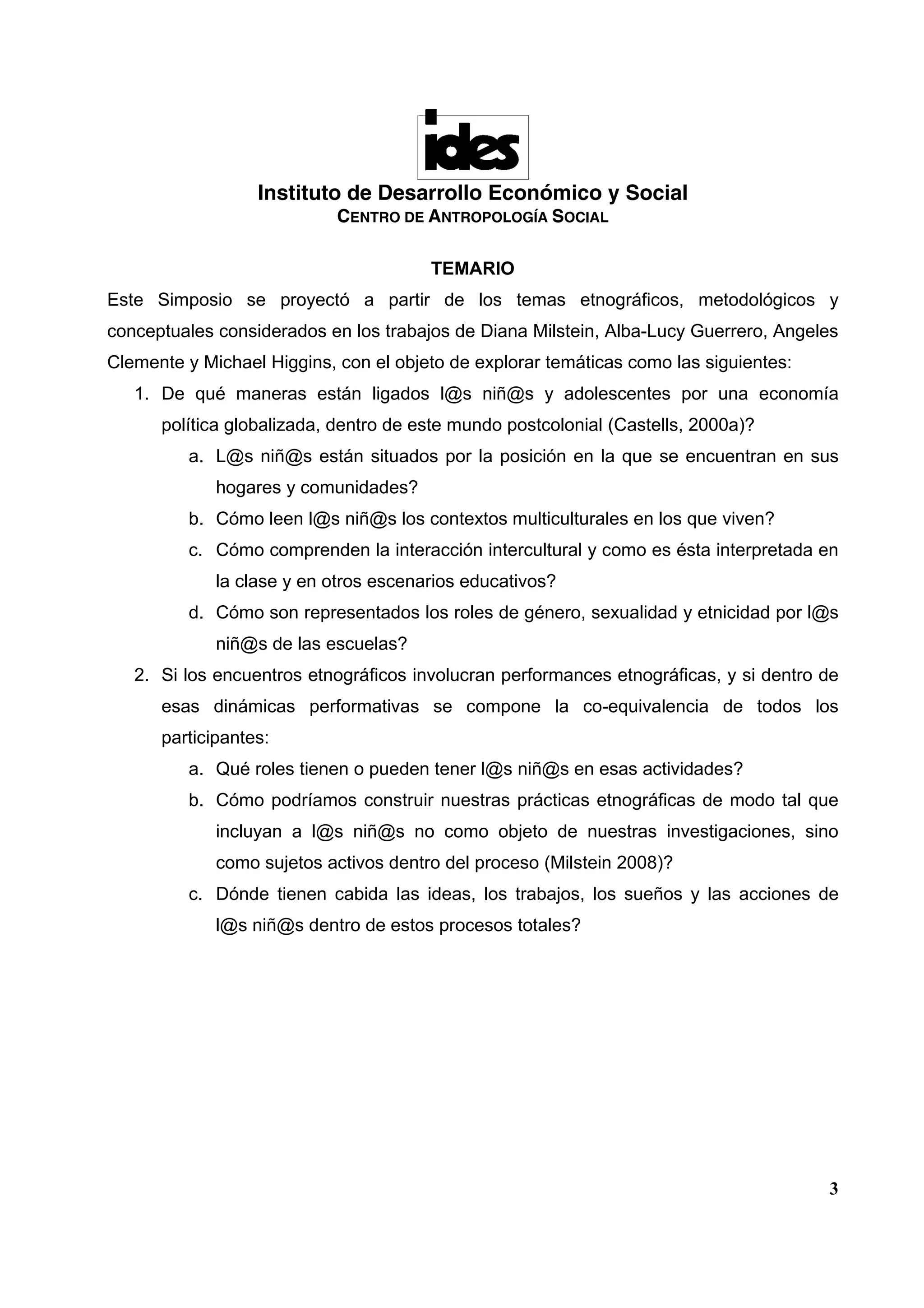 Simposio Internacional