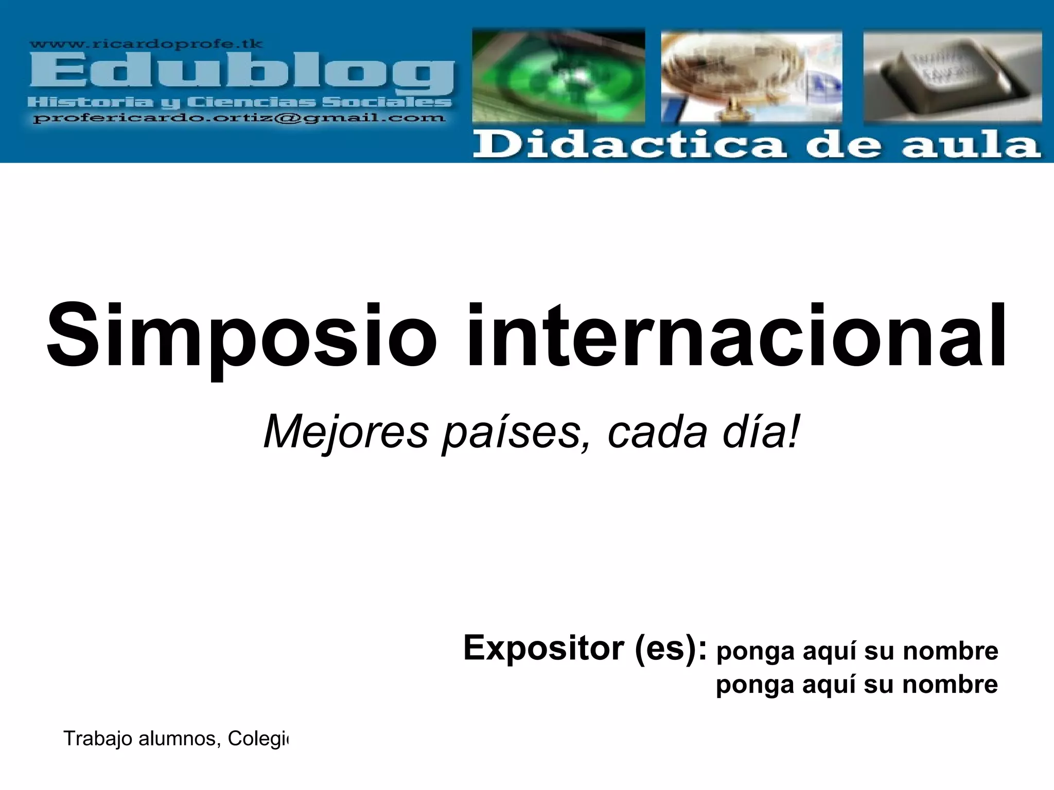 Simposio Internacional Nm1