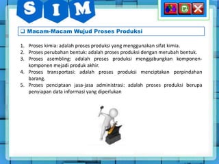 Sistem Informasi Produksi | PPTX
