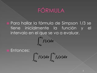 Simpson 1/3