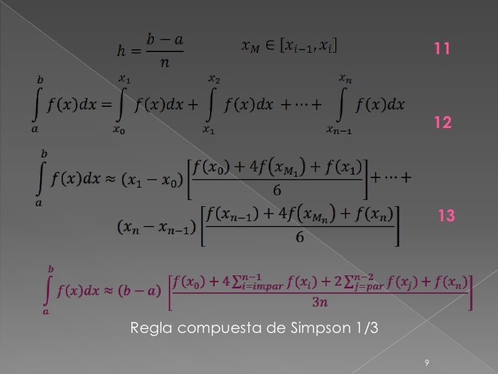 Simpson 1/3 Simpson 1/3