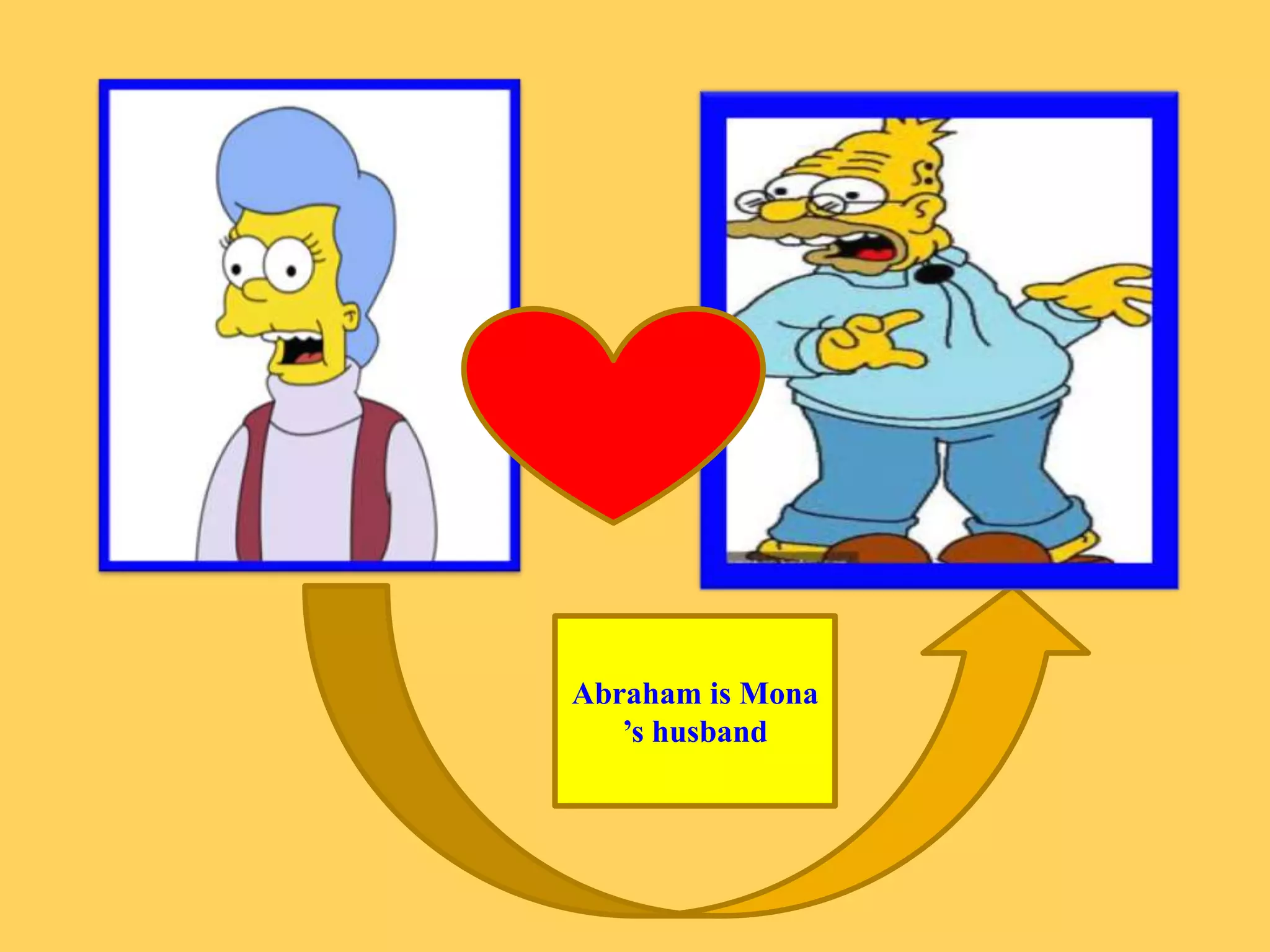 Abraham isMona’shusband