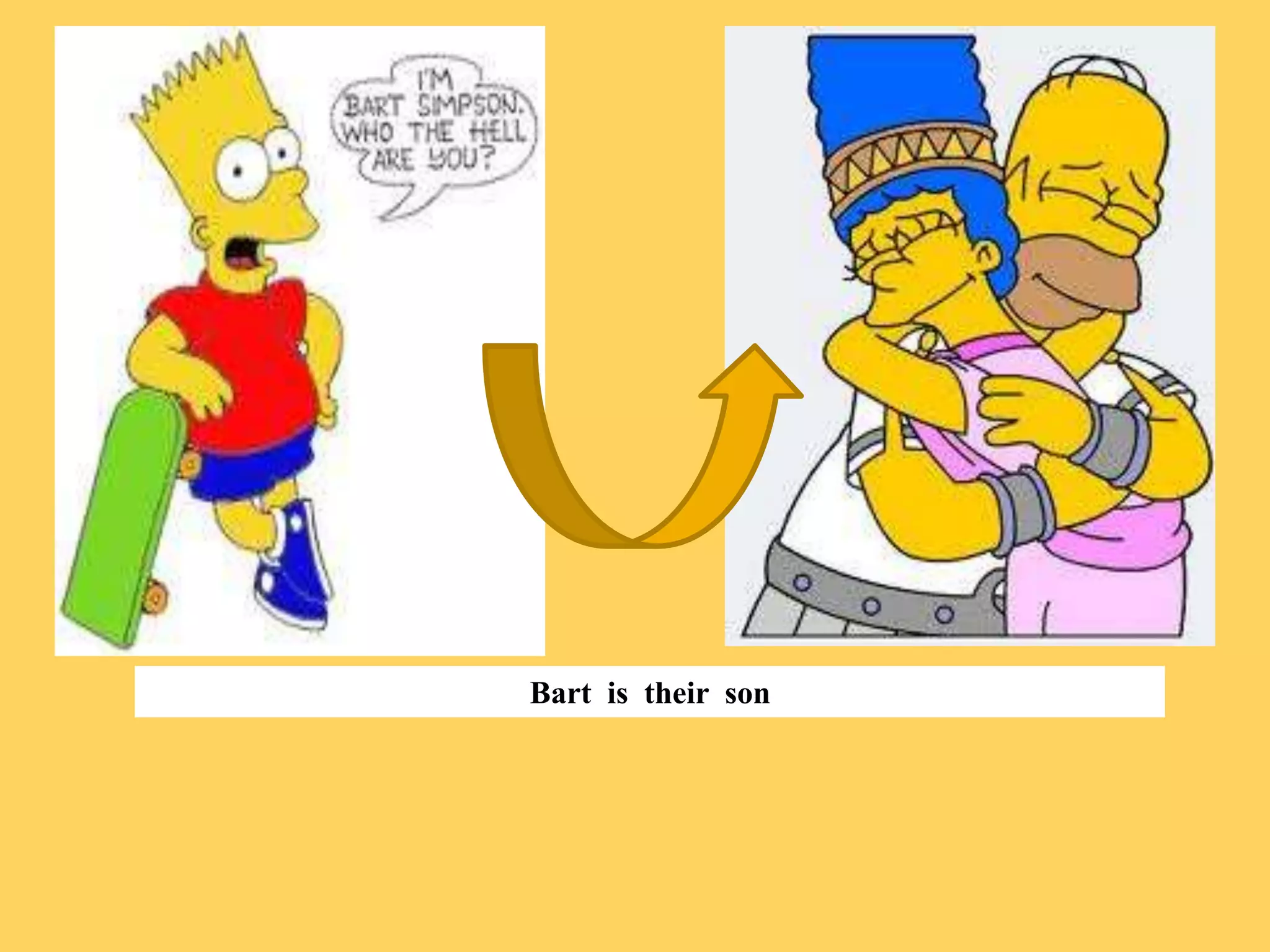 Bart is their son