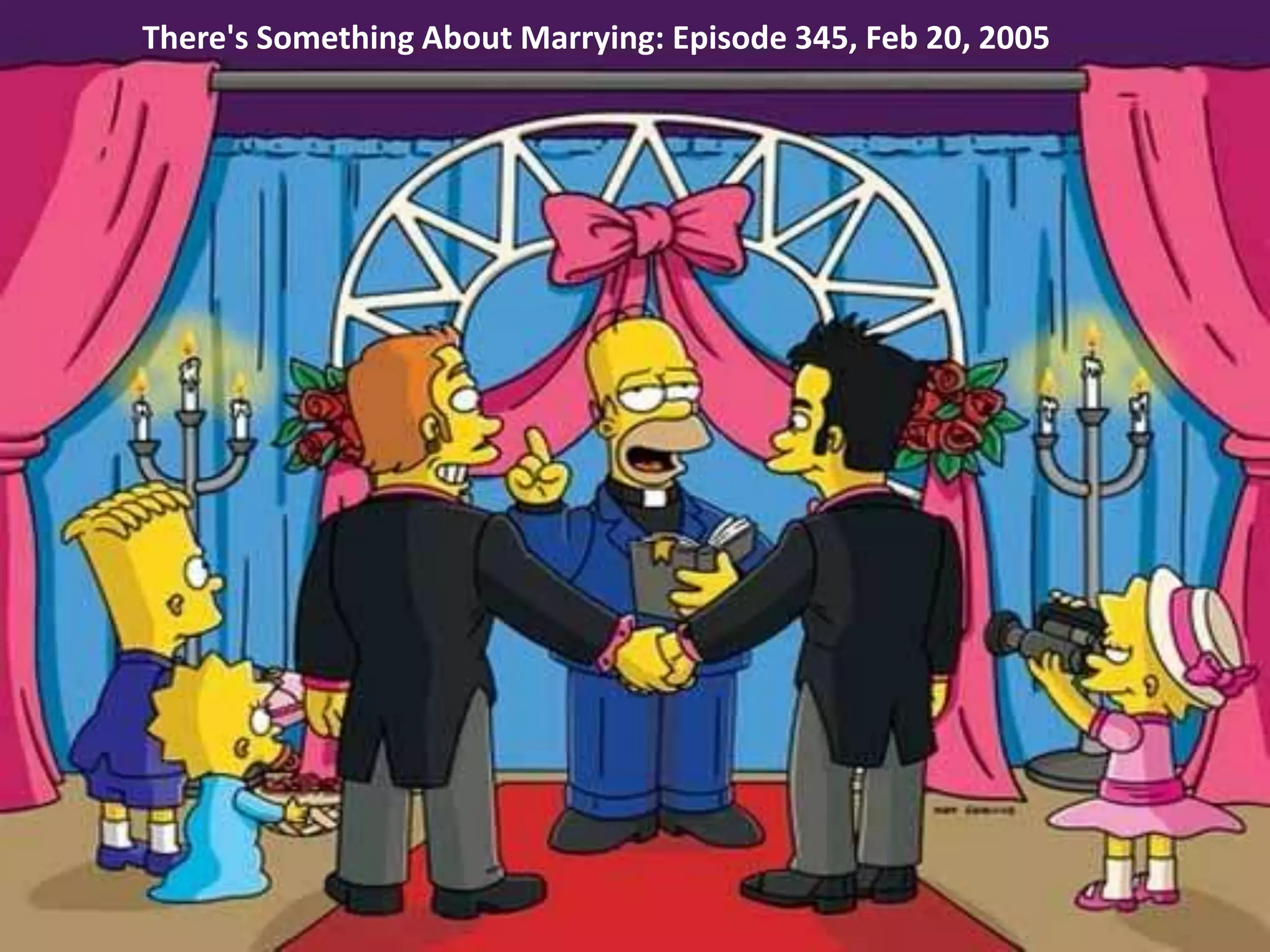 There's Something About Marrying: Episode 345, Feb 20, 2005
 