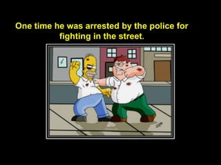 Simpsons family life. The effects of alcohol . | PPTX