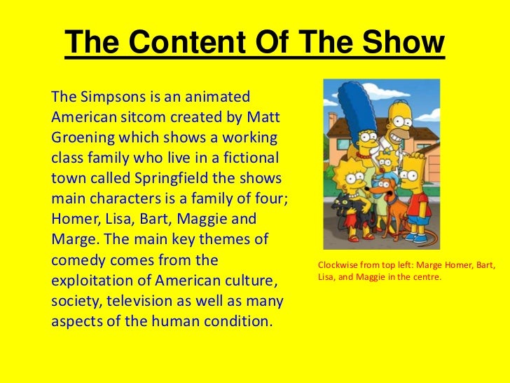 Simpsons presentation