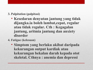 Regular Cth Simptomatologi Sistem Kardiovaskular | PPT