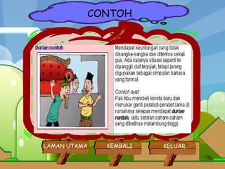 CONTOH KEMBALI LAMAN UTAMA KELUAR 