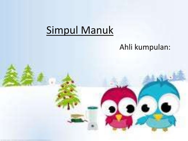 Simpul manuk | PPTX