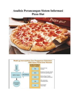 Analisis Perancangan Sistem Informasi
Pizza Hut
 