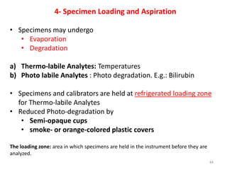 Labile Analytes Automation in the Clinical Lab | PPTX
