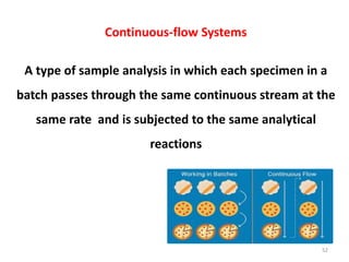 Continuous Flow System Example Automation in the Clinical Lab | PPTX