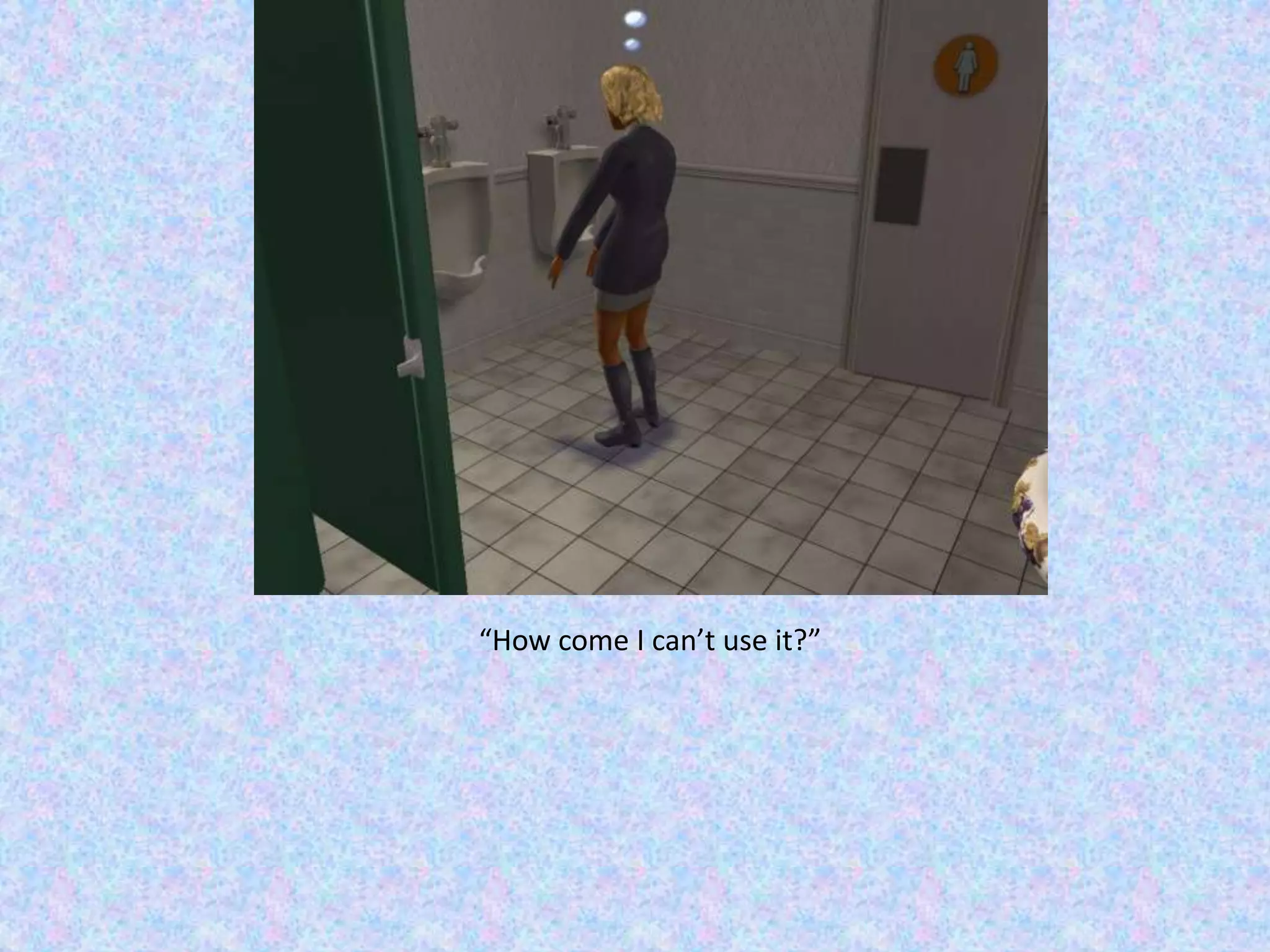 “How come I can’t use it?”