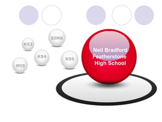KS4 KS3 SIMS KS5 Neil Bradford Featherstone  High School MIS 