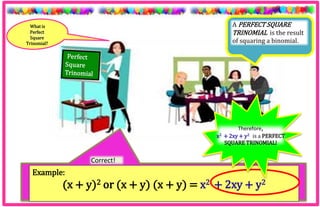 perfect square trinomial | PPTX