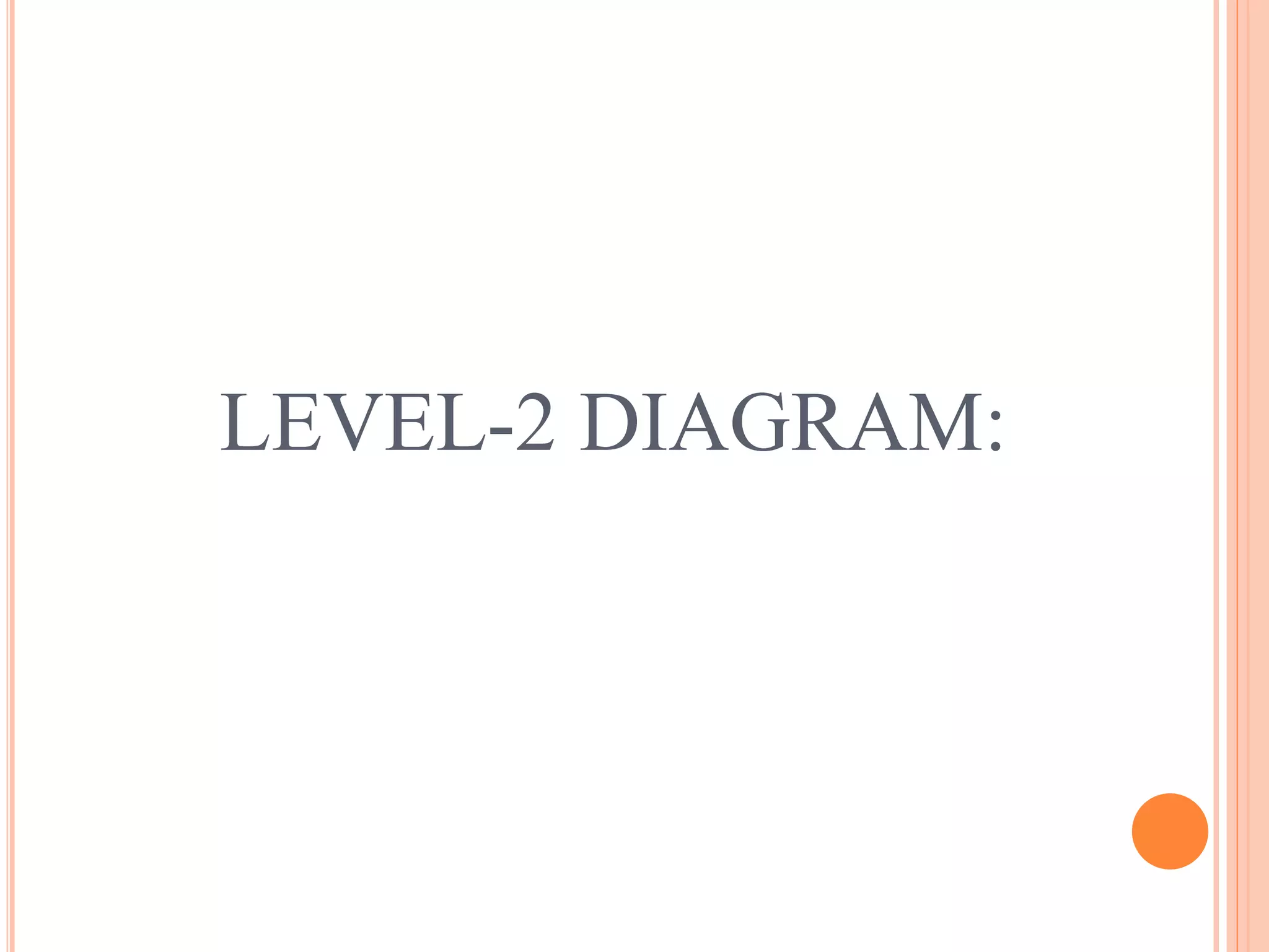 LEVEL-2 DIAGRAM: