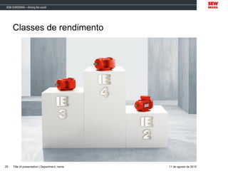 Classes de rendimento
Title of presentation | Department, name 11 de agosto de 201525
 