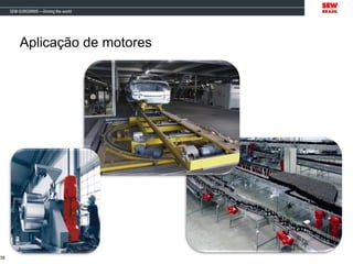 Aplicação de motores
38
 