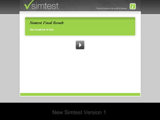 New Simtest Version 1   