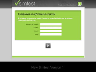 New Simtest Version 1   