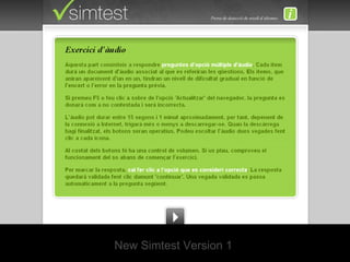 New Simtest Version 1   