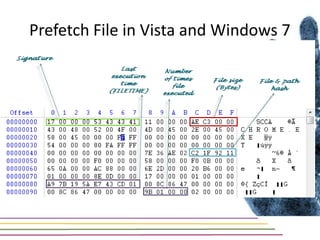 Prefetch File in Vista and Windows 7
 