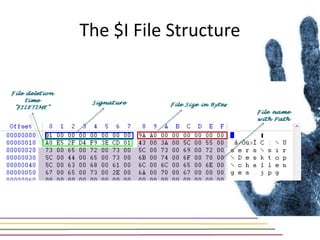 The $I File Structure
 