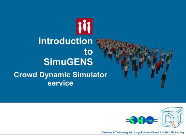 Crowd Dynamics Simulation Service Ppt