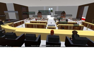 La présidente de la cour ouvre le procès et mènera les débats
L’étudiant doit préparer finement ses interventions
 