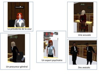 Des acteurs avatarisés
« Entrer dans la peau » d’un
personnage
 