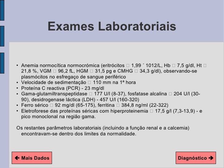 Exame desidrogenase lactica