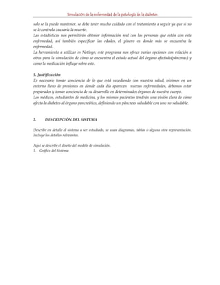 Simulacion de la Diabetes
