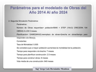 Simulacion con vensim de obras a construir en la cuidad de ica al año ...