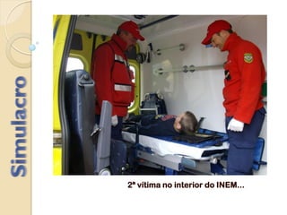 2ª vítima no interior do INEM...
 