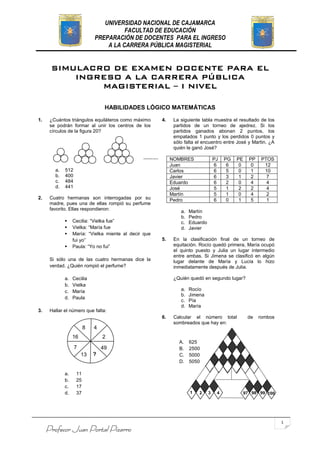 UNIVERSIDAD NACIONAL DE CAJAMARCA
                                      FACULTAD DE EDUCACIÓN
                            ...