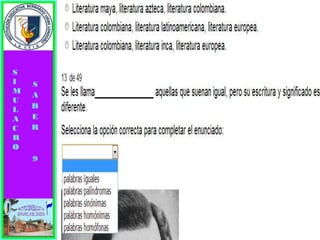 Simulacro pruebas saber 9° elizabeth ramirez 